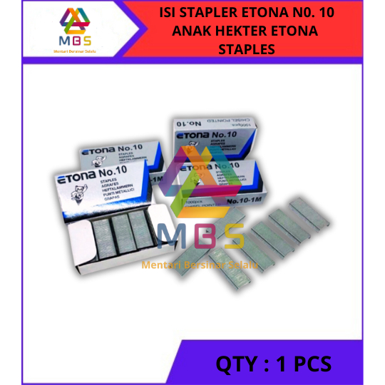 

HARGA 1 PCS ISI STAPLES ANAK HEKTER ETONA HD-10 TYPE KECIL