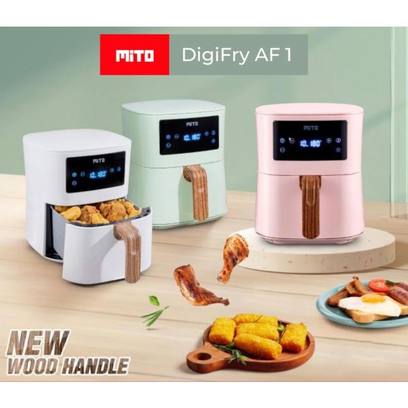 AIR FRYER MITO AF1 / MITO AIR FRYER DIGITAL AF1 WOOD SERIES
