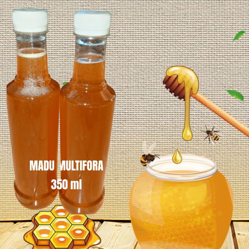 

Madu Asli Multifora [ 350ml ] Madu Murni Asli Hutan Pilihan