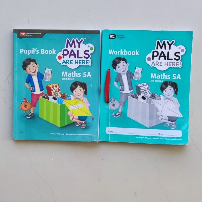 BUKU MATH MY PALS ARE HERE 5A