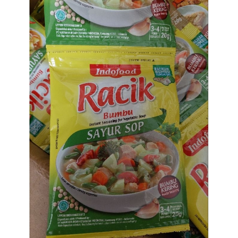 

Racik bumbu instan sayur sop 1 pcs