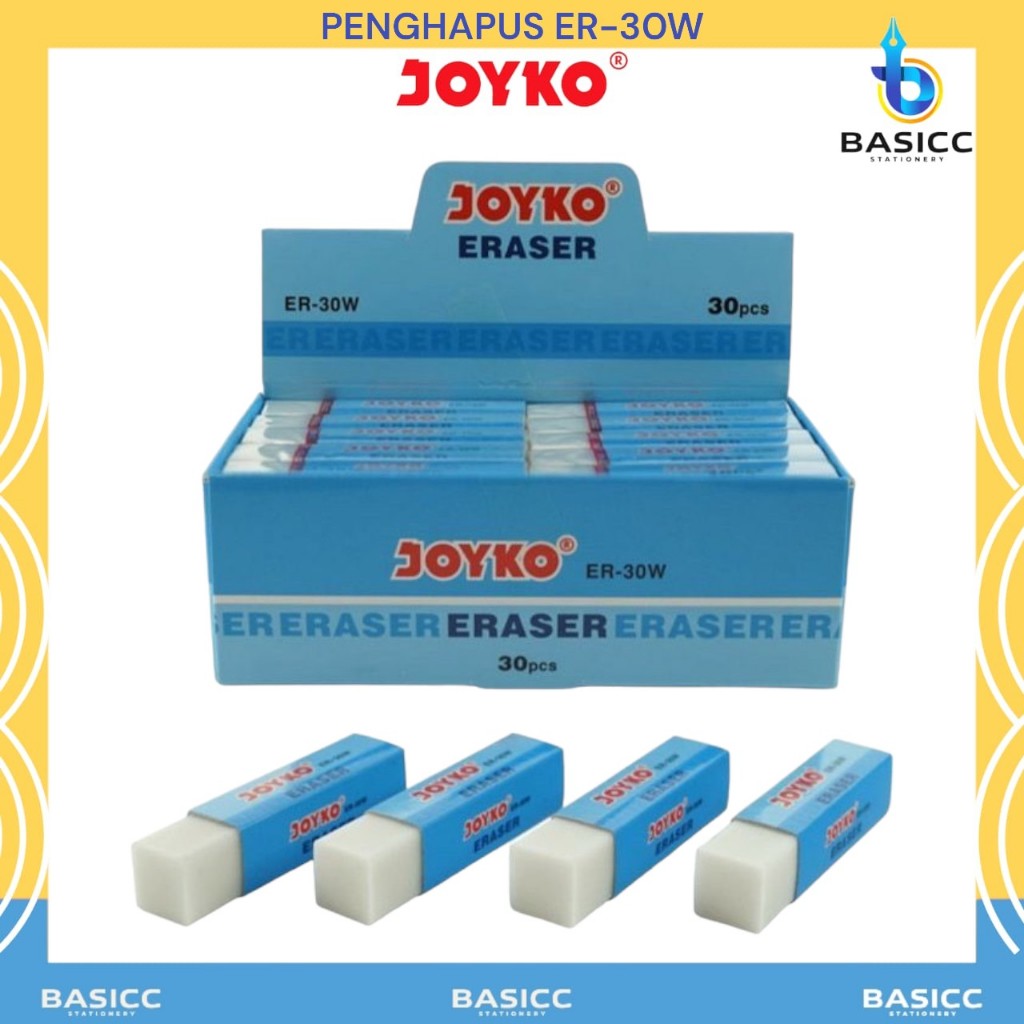 

Joyko Eraser Penghapus ER 30W | @1Kotak=30Pcs