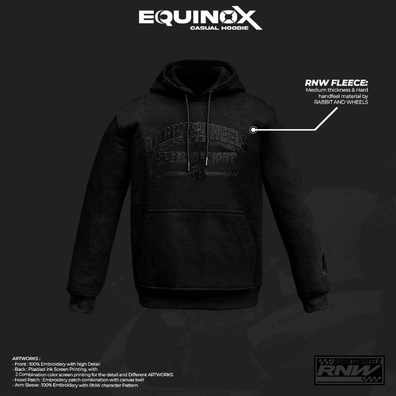 HOODIE RABBIT AND WHEELS EQUINOX