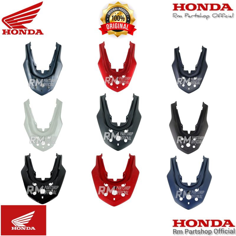 Cover grab rail cover behel begel belakang pcx 160 K1Z Semua warna merah doff merah maroon putih glo
