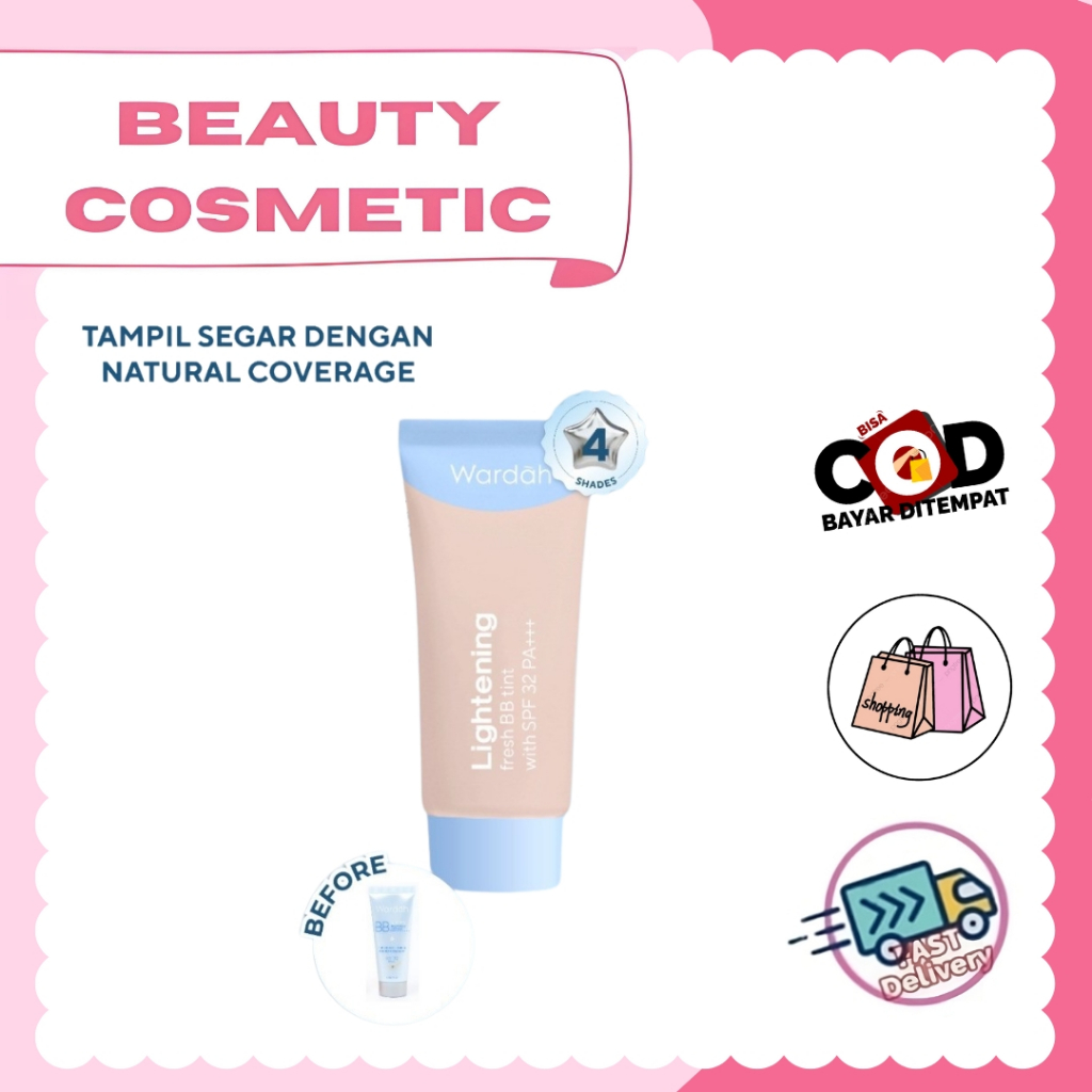 Wardah Lightening BB Cream SPF 32 PA+++ || Everyday BB Cream SPF 30 15ml/30ml