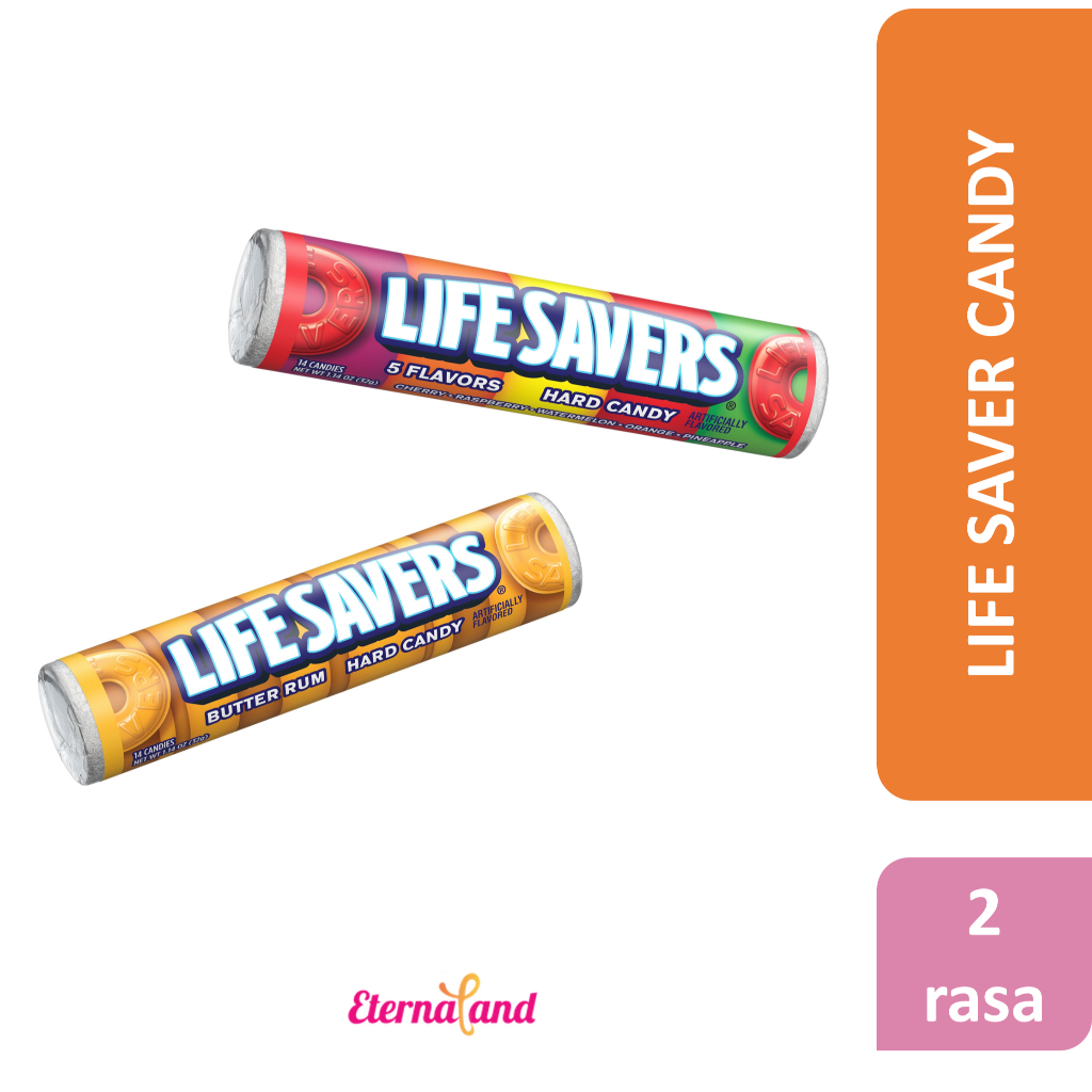 

Life Savers 1.14 oz Candy - permen Life Savers impor usa