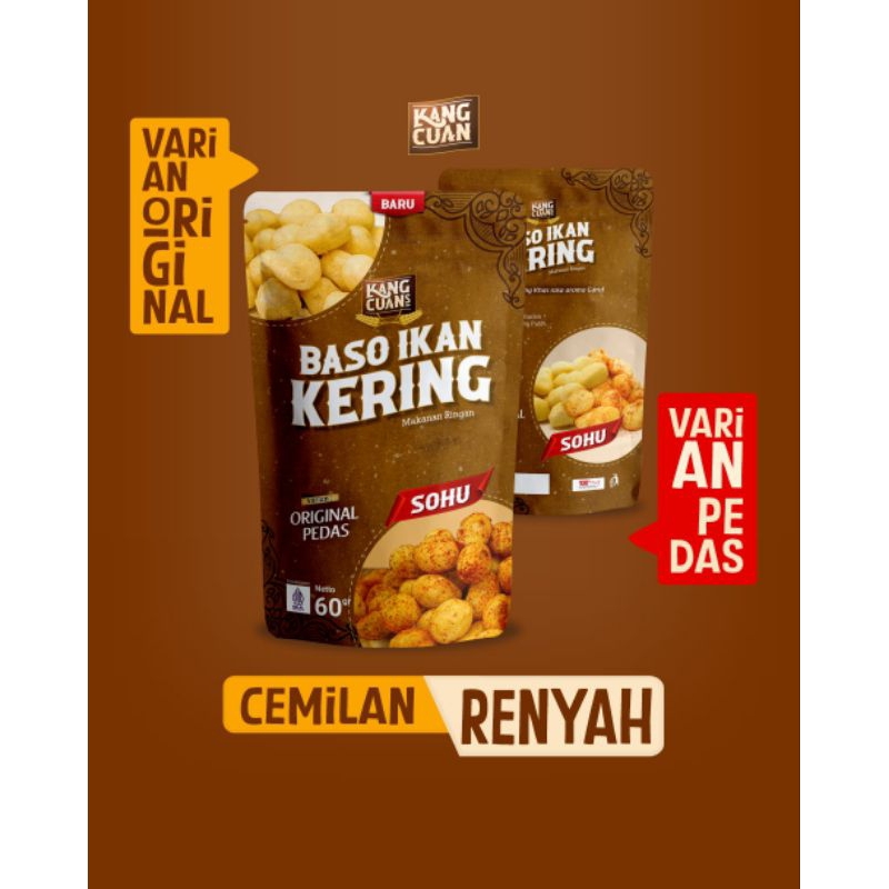 

Baso Ikan Kering Cemilan Renyah