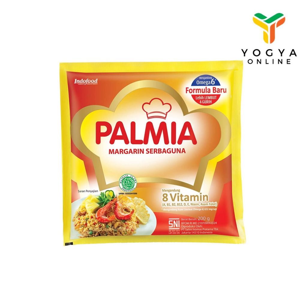 

Margarine Palmia Sachet 200 Gr