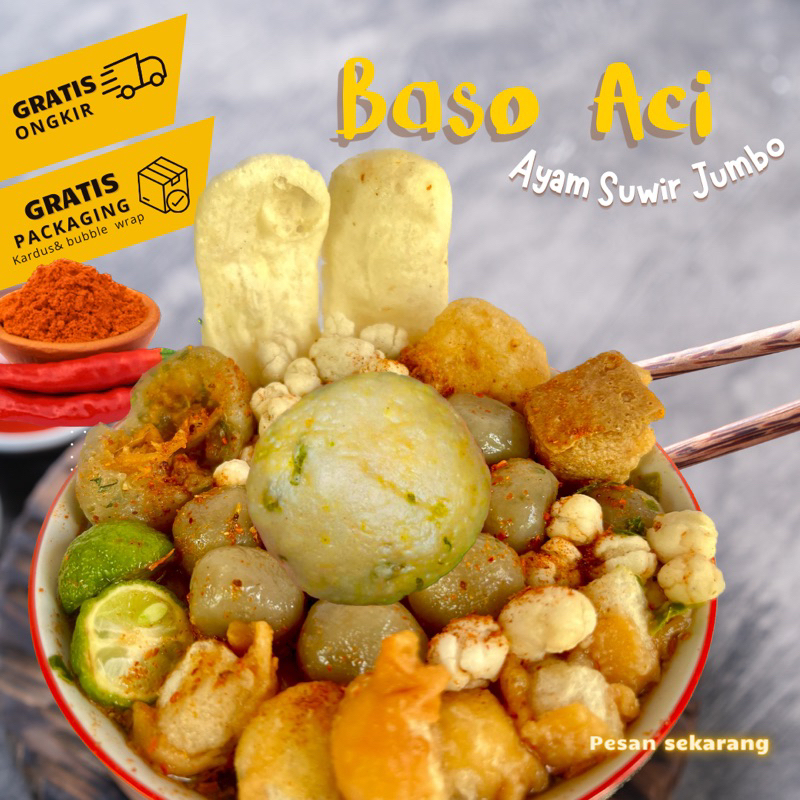 

(SUWIR JUMBO) BASO ACI AYAM SUWIR JUMBO By BASRENG RENYAH | HOME MADE | ENAK | MURAH