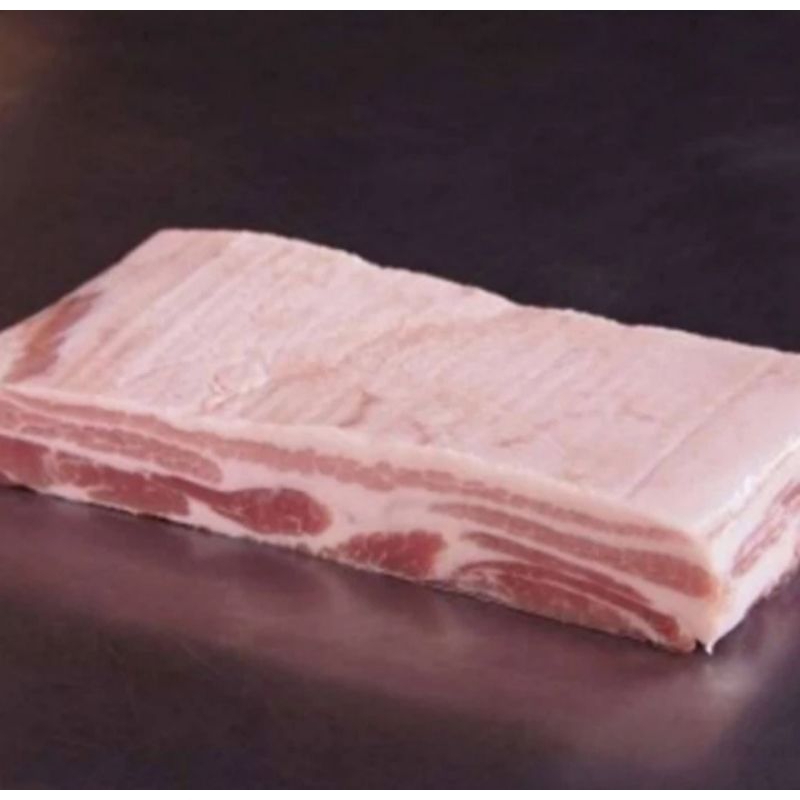 

pork belly samcan daging babi sam can 500gr 1kg