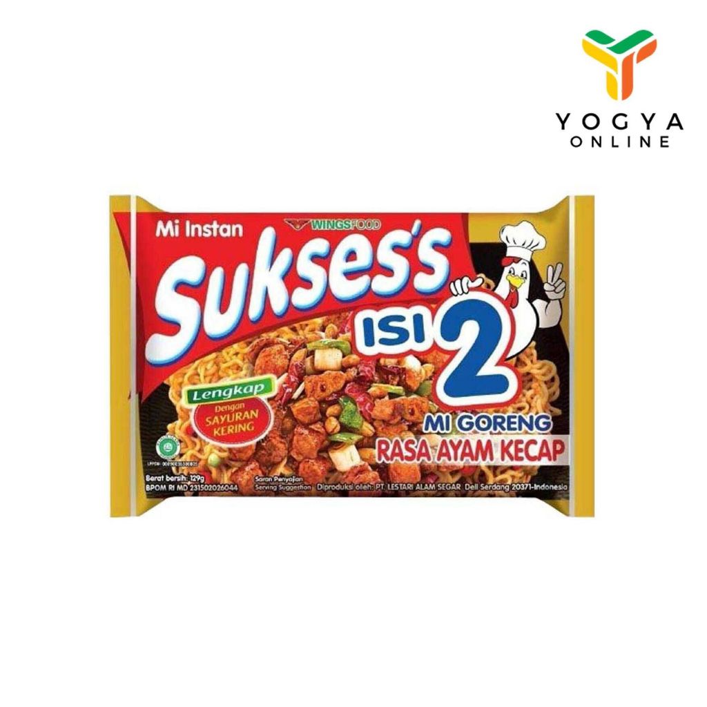 

Suksess Isi 2 Mie Goreng Ayam Kecap 129 G