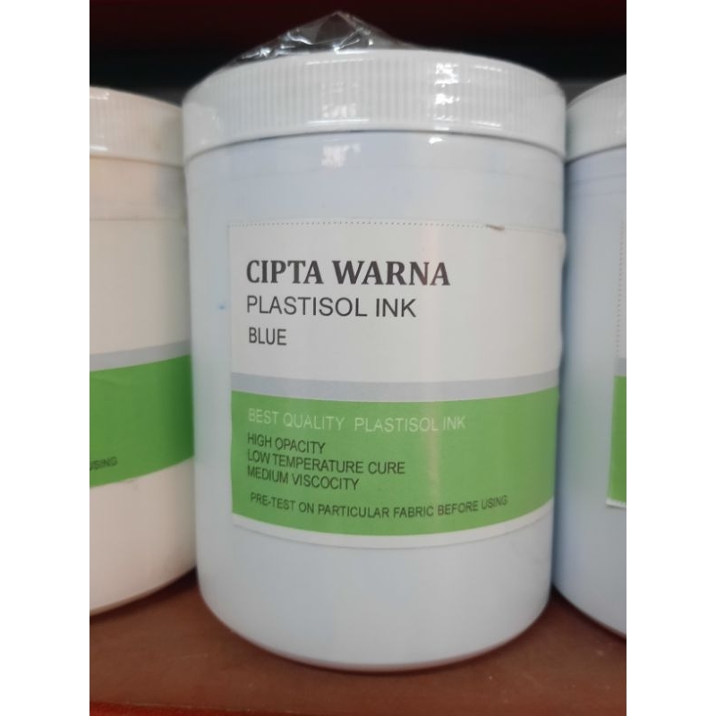 

Tinta Sablon Plastisol Tailan Blue Cipta Warna