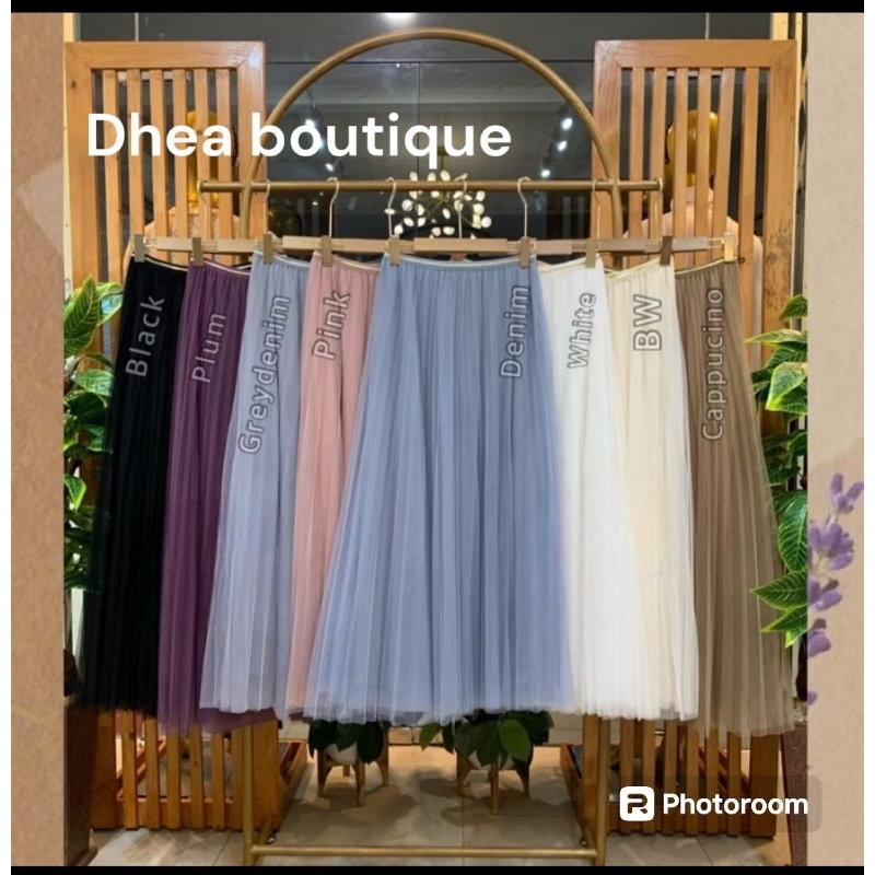 READY Rok tutu import 4 lapis//rok tutu import panjang  /rok tutu import premium plisket/rok tutu im