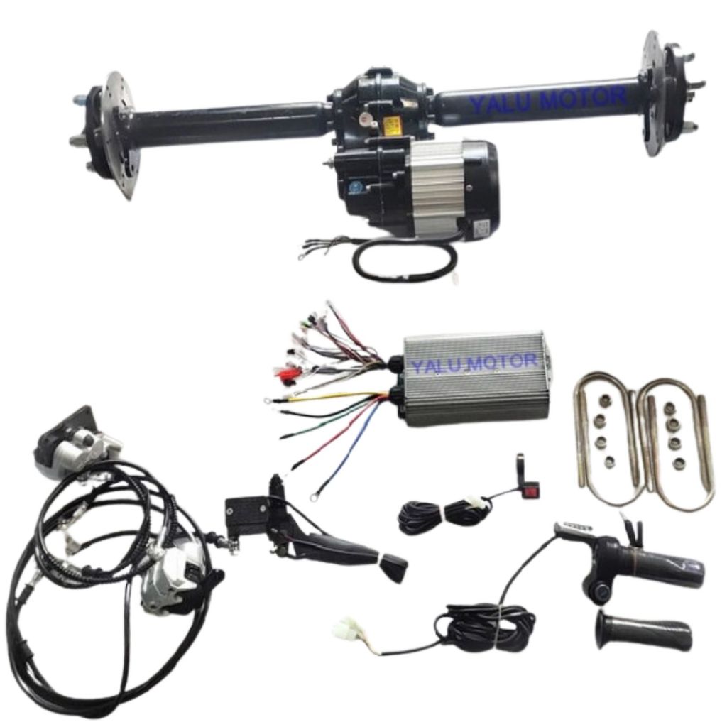 Fullset Kit Mesin Elektrik Gardan Motor Listrik Brushless BLDC 750W