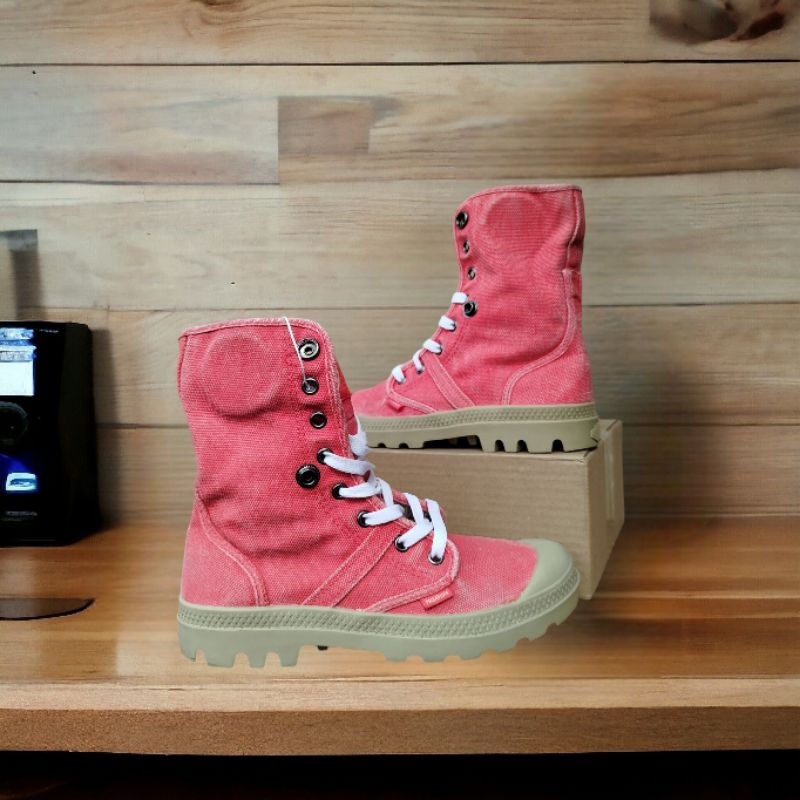 sepatu paladium pallabrouse baggy cayenne size 37