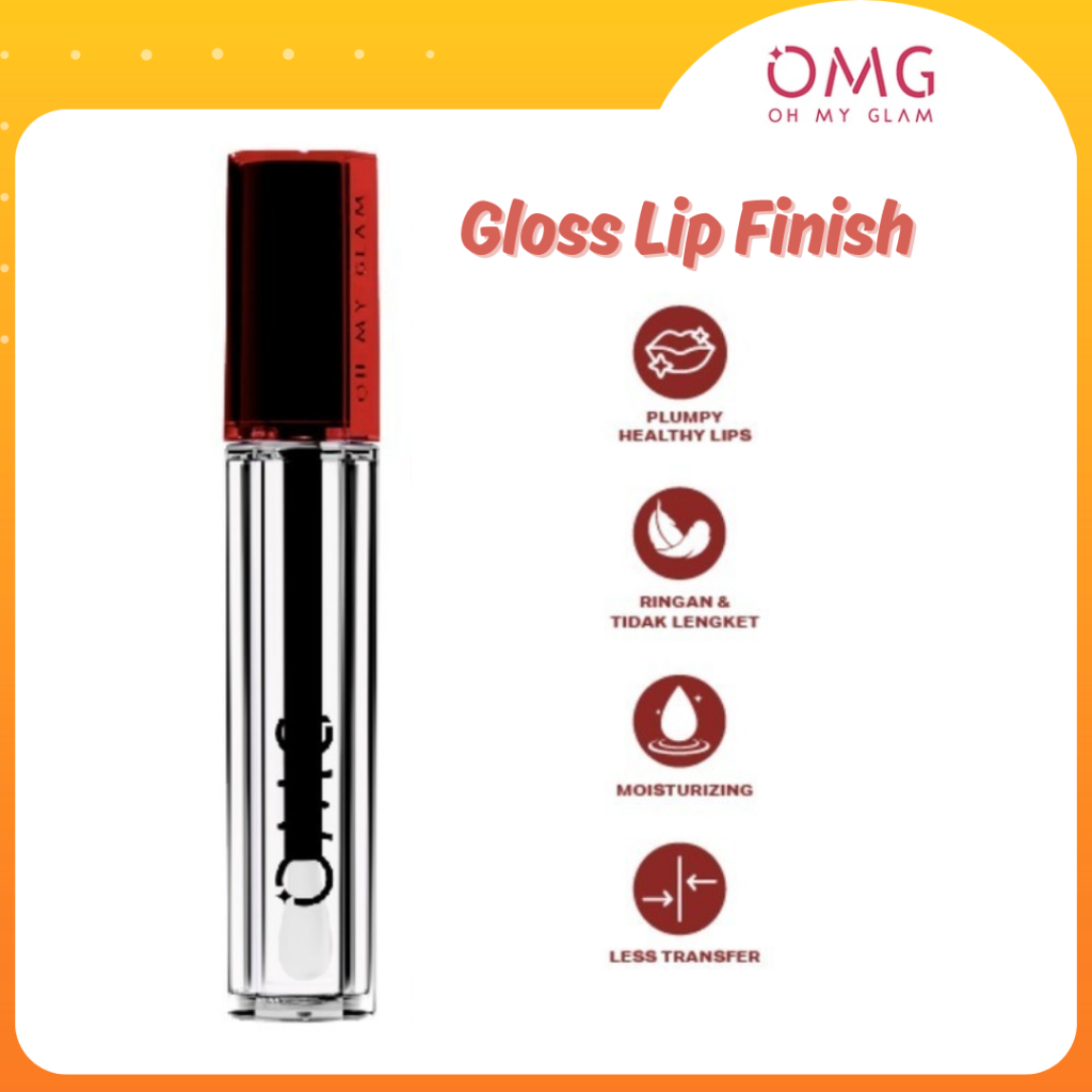 OMG Oh My Glam Gloss Lip Finish 2.7g/Lip Gloss