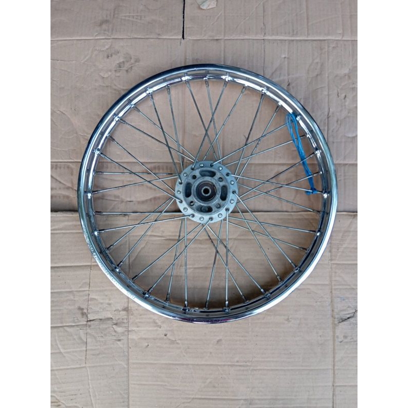 velg bagian depan kawasaki blitz r,blitz joy,zx 135 original