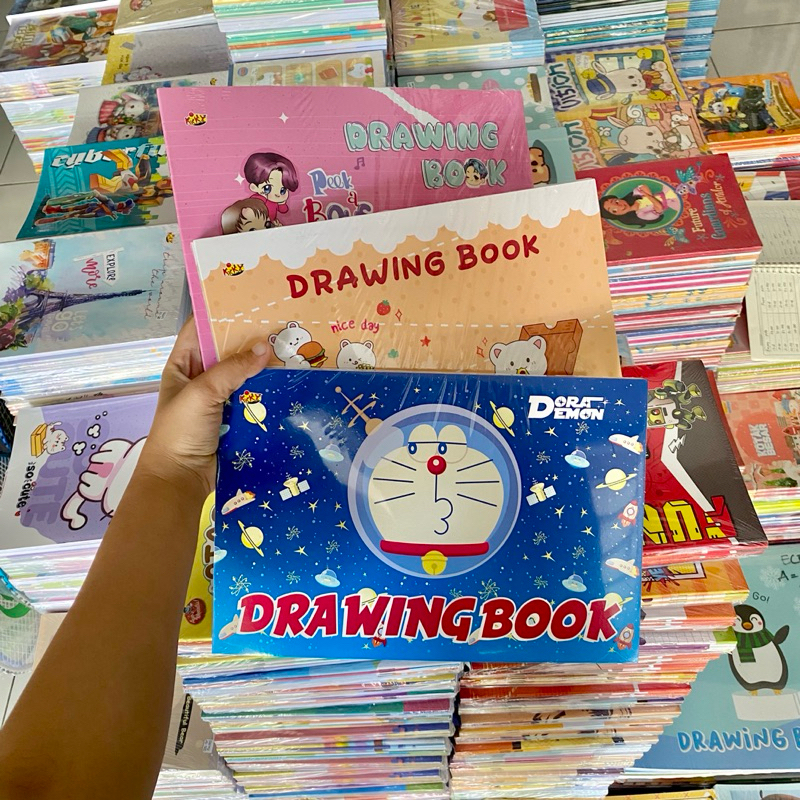 

(5 BUKU) BUKU GAMBAR A4 KIKY PACK