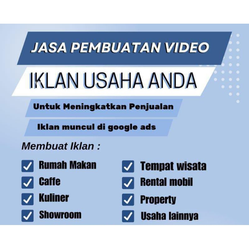 jasa pembuatan video
