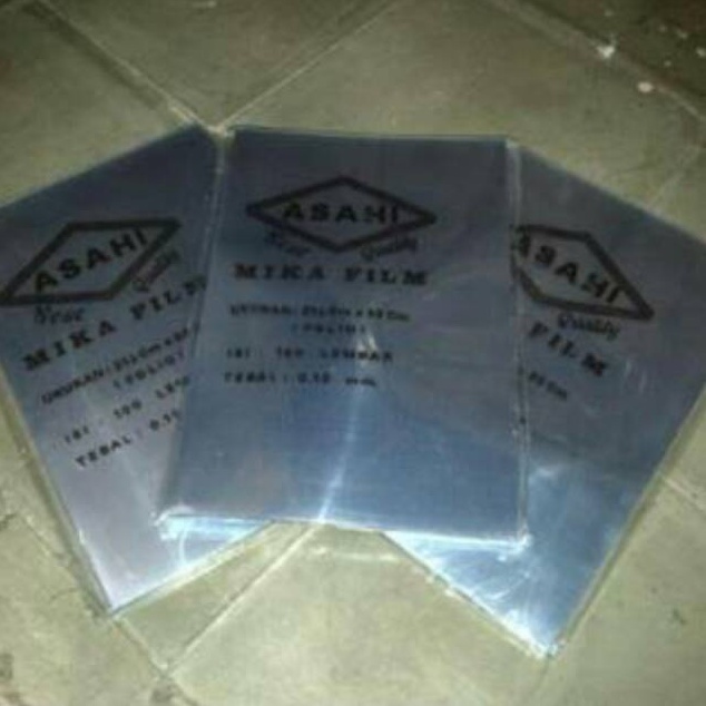 

STOCK TERUPDATE Plastik Bening Mika Jilid Film Asahi Ukuran Folio