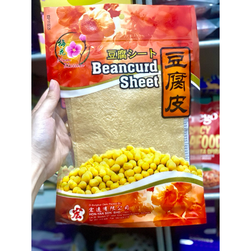 

BEANCURD BEAN CURD SHEET KULIT TAHU PREMIUM KULIT HEKENG HE KENG HAKONG HA KONG IMPOR IMPORT MALAYSIA