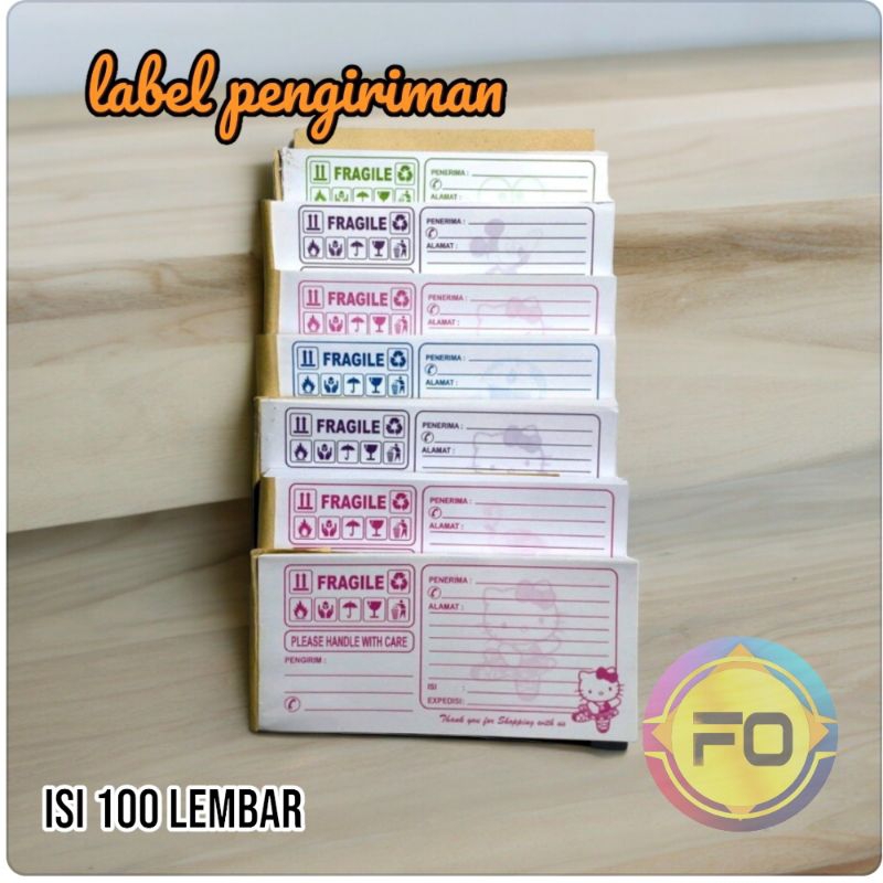 

LABEL PENGIRIMAN OLSHOP - SIAP KIRIM