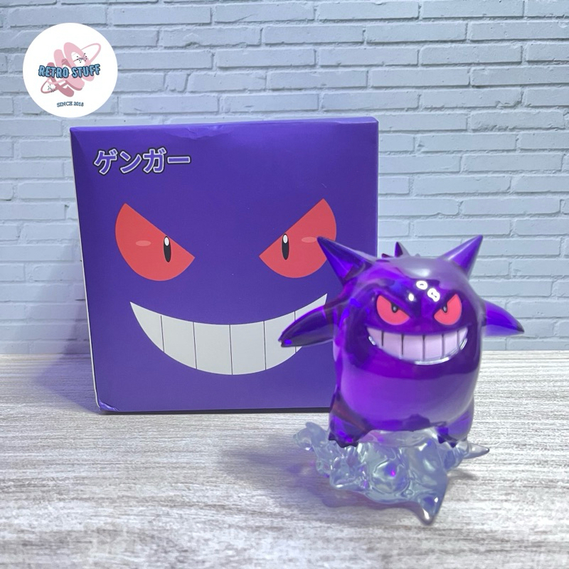 Figure Pokemon Gengar 8cm Lucu