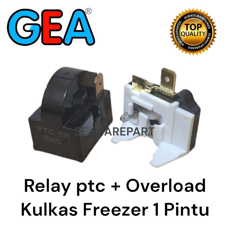 Relay overload Kulkas Freezer Box Gea Pin 1