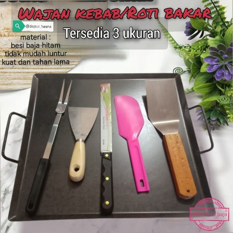 Wajan Kebab Wajan Roti Bakar Wajan Burger Pizza Wajan Penggorengan