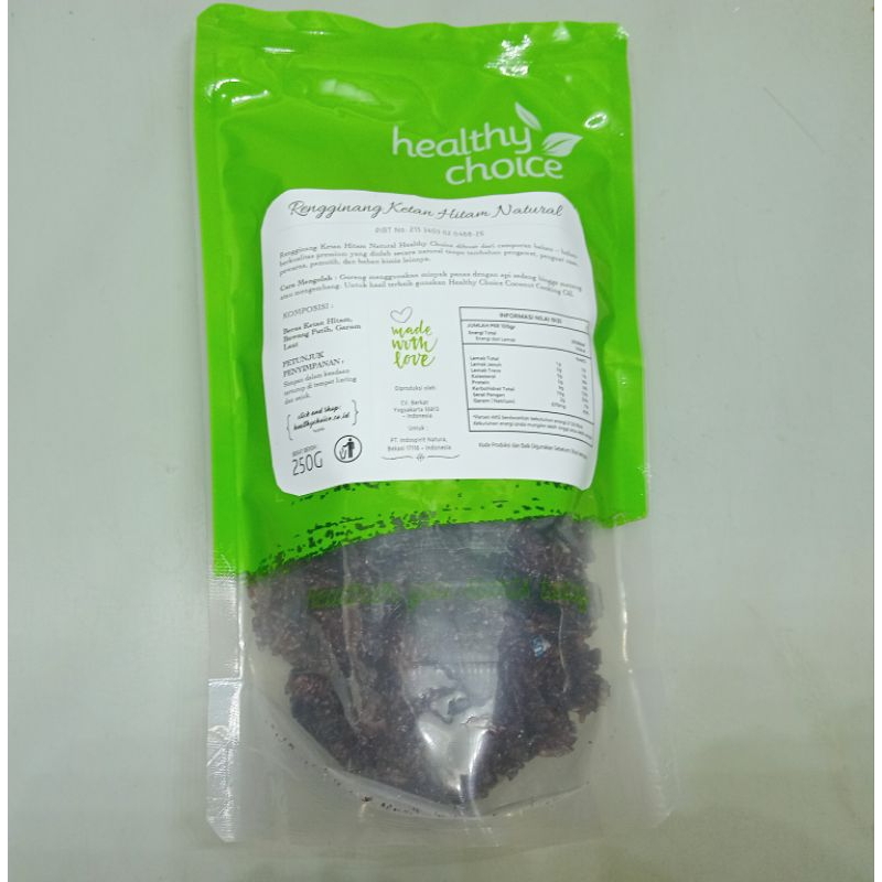 

rengginang ketan hitam organik