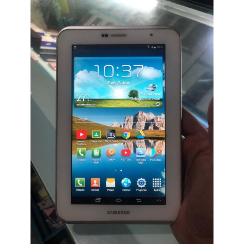 Samsung Tab 2 7inch Second Ex Resmi Normal Pemakaian