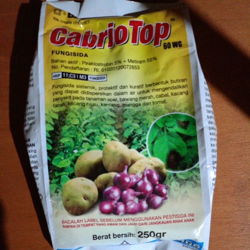 CabrioTop 60WG 250 gram dan 500 gram fungisida sistemik cabrio top