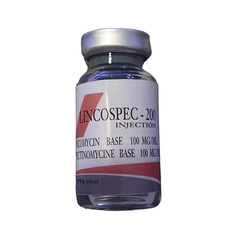 Lincospec 200 (oren) 10 ml - Obat Ayam Sakit Apapun - Obat Ayam Sakit - Lincospec Ori 100%