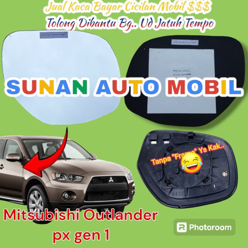 mitsubishi Outlander kaca spion mitsubishi Outlander px tahun 2012  2013 2014
