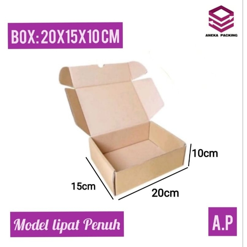 

Box 20x15x10cm/Kardus/Polos(hellebore)/Pakingonlineshop