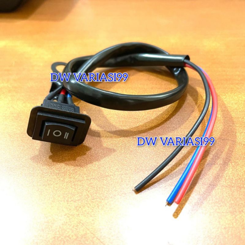 Saklar On On off 3 Mode swicth Saklar Lampu Tembak