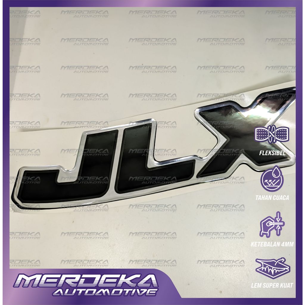 emblem timbul JLX suzuki vitara escudo / emblem bagasi JLX suzuki vitara escudo