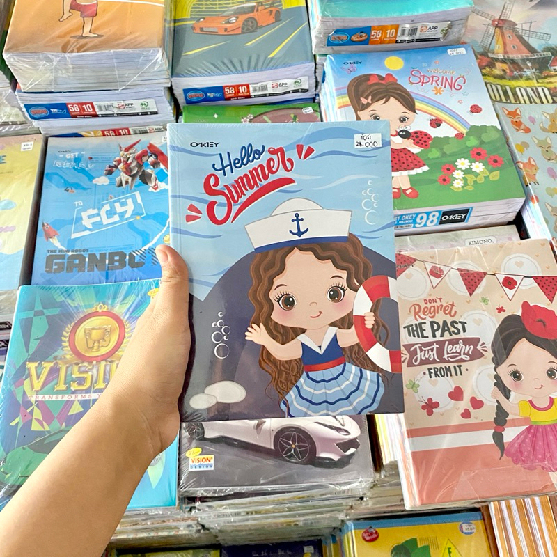 

(5 PCS) BUKU TULIS OKEY 98 LEMBAR (PRODUK DARI KIKY)