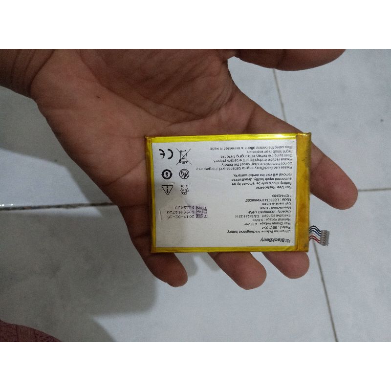 baterai blackberry aurora ori copotan