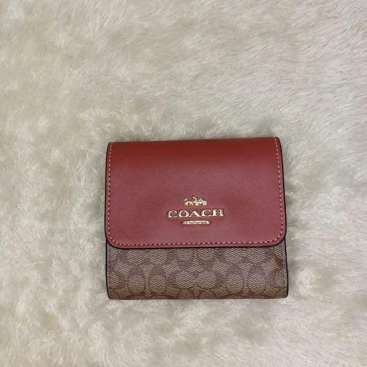 0910-105 COACH BIFOLD WALLET SIGNATURE