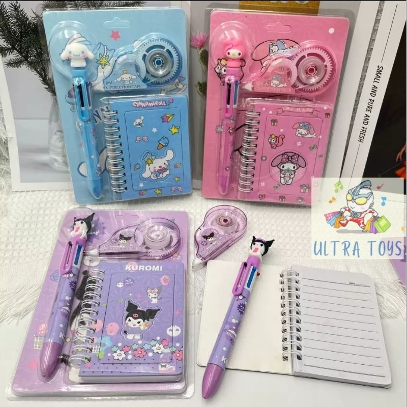 

[ULTRATOYS] SET ATK ALAT TULIS ANAK SANRIO LUCU