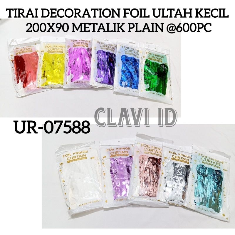 7588/TIRAI DEKORASI ULANG TAHUN/DECOR BDAY/BANNER ULTAH /BACKDROP ULTAH