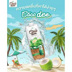 

Coco Dee Coconut Water Air Kelapa Murni Import Thailand Varian kemasan 1 liter dan 200 ml