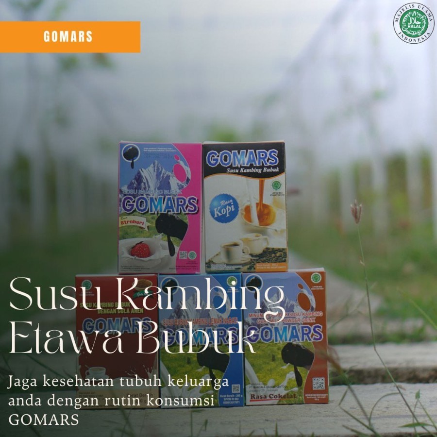 

Gomars susu kambing bubuk serbuk etawa