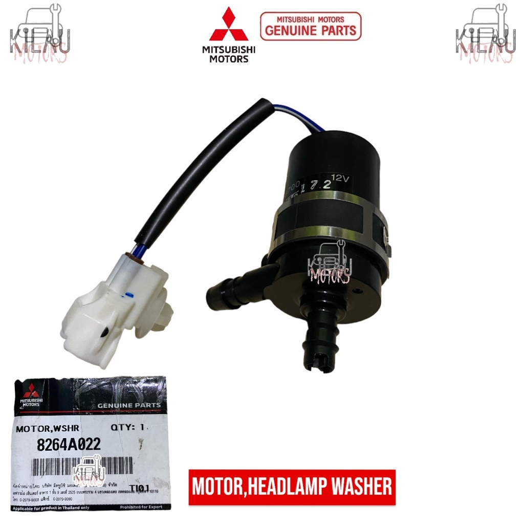 Motor Semprotan Headlamp Washer Lampu Depan Original Mitsubishi Pajero 8264A022