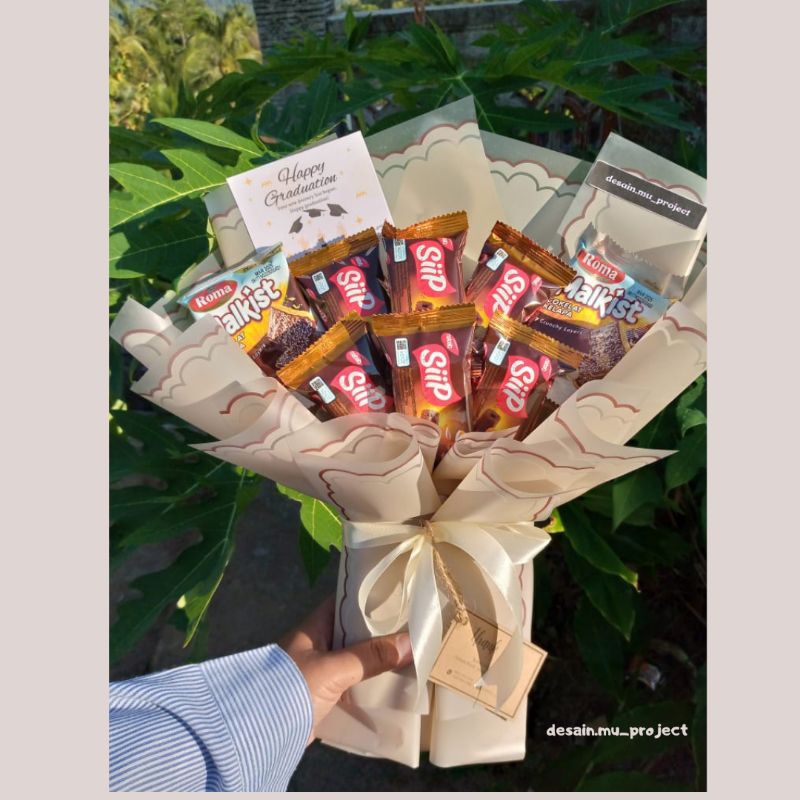 

Buket Snack/ Buket Graduation/ Buket Murah