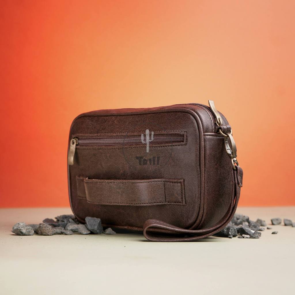 Clutch Pria Hand Bag Pria Clucth Bag Tas Tangan 3 Penyimpanan Utama Tas Tangan Cowok Kulit Hand Bag 