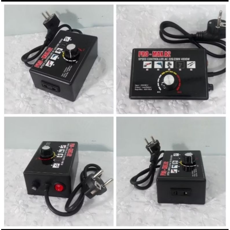 Dimmer 4000 watt, Speed controller Tegangan AC 220 Volt 4000 Watt