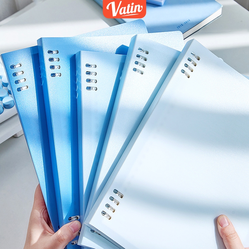 Buku tulis sekolah buku binder aesthetic Notebbok Buku Binder A5 B5 - Vatin_shop