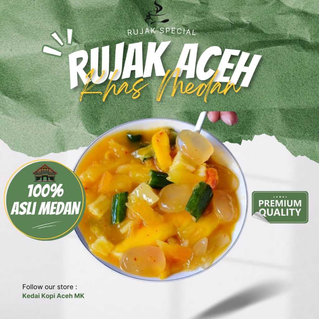 

KKA - Rujak Aceh 900 gram s/d 1 Kg- Kedai Kopi Aceh Muara Karang